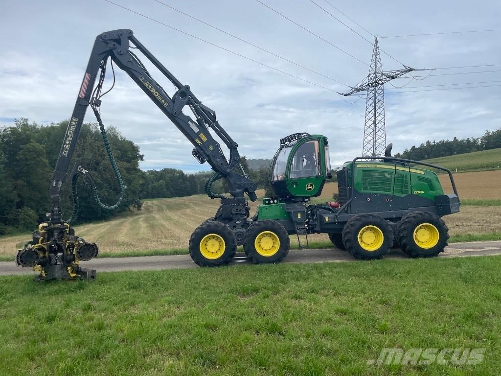 John Deere 1270G 8WD Skovningsmaskiner