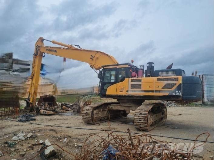 Hyundai HX 520 L Gravemaskiner på larvebånd