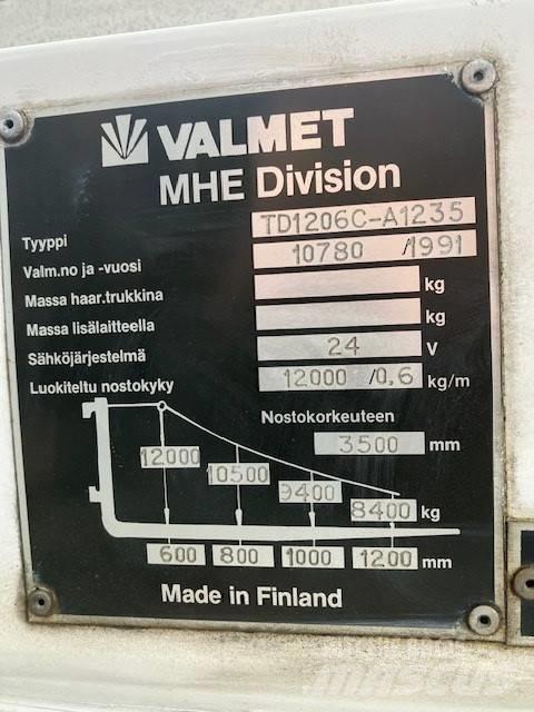 Valmet TD1206C-A123 Diesel gaffeltrucks