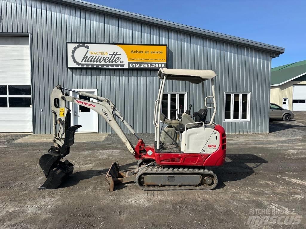 Takeuchi TB 216 Minigravemaskiner