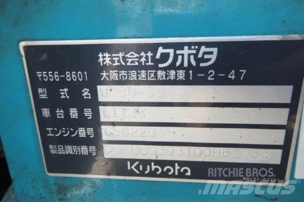 Kubota U-30-3S Minigravemaskiner