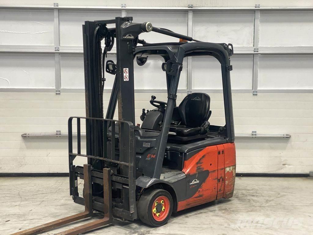 Linde E14-02 El gaffeltrucks