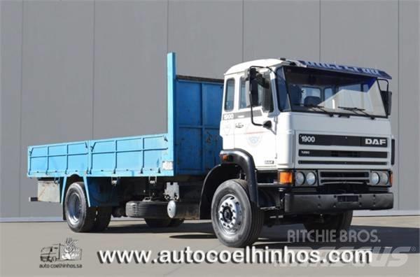 DAF 1900 Turbo Lastbil med lad/Flatbed