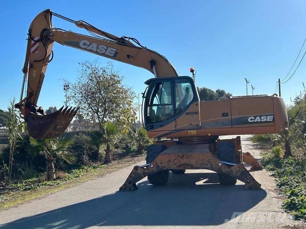 CASE WX 210 Gravemaskiner på hjul