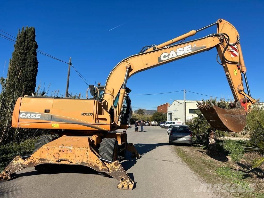 CASE WX 210 Gravemaskiner på hjul