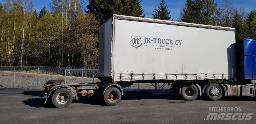 Närko B-Linkki Semi-trailer med Gardinsider
