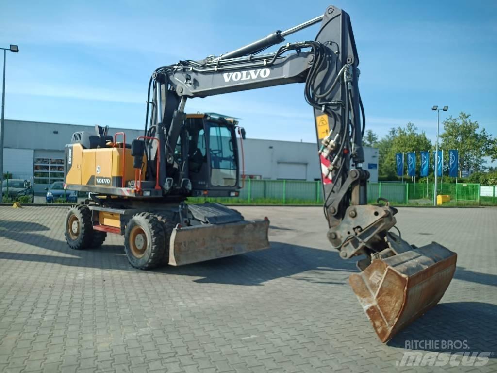Volvo EW 180 E Gravemaskiner på hjul