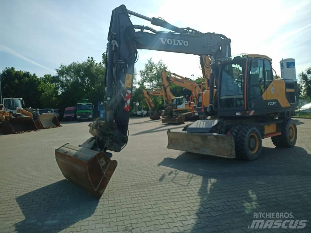 Volvo EW 180 E Gravemaskiner på hjul