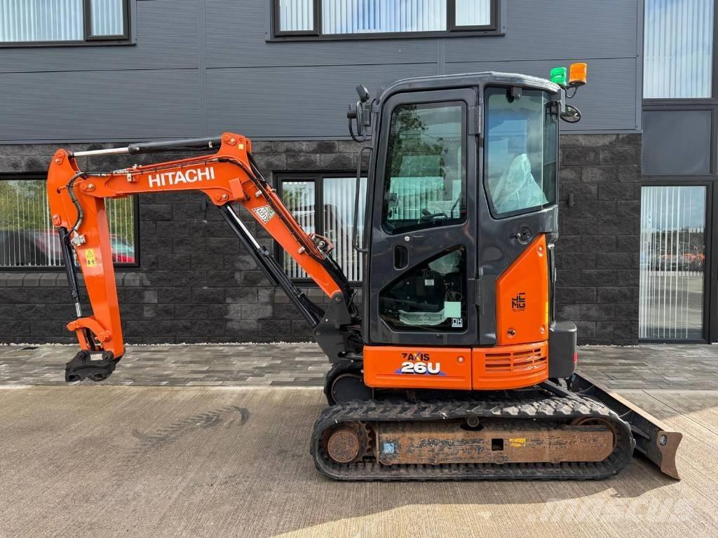 Hitachi ZX 26 U-6 Minigravemaskiner