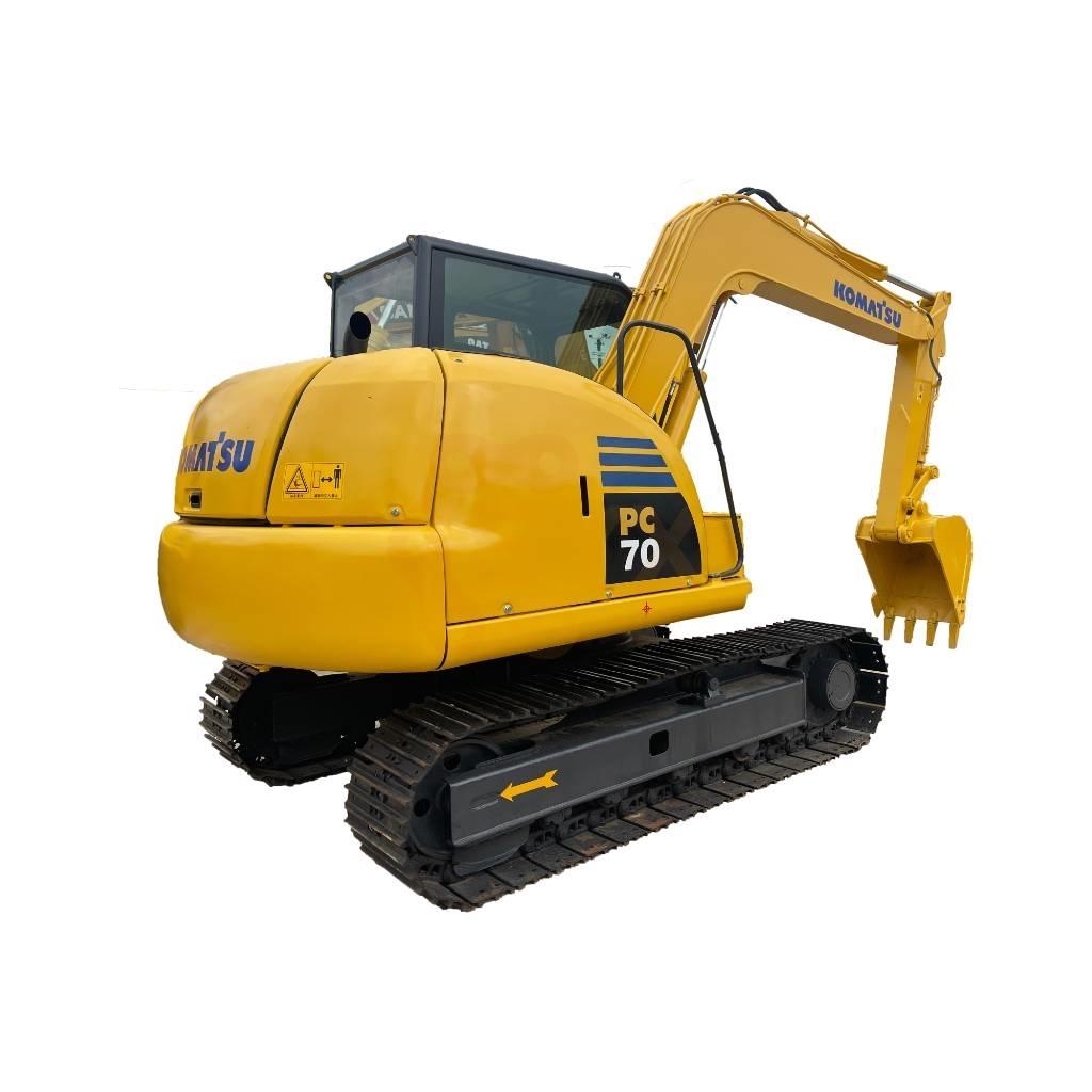 Komatsu PC 70 Midi-gravemaskiner 7t - 12t