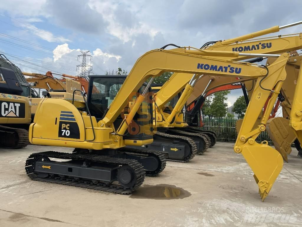 Komatsu PC 70 Midi-gravemaskiner 7t - 12t