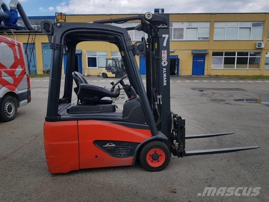 Linde E16C El gaffeltrucks