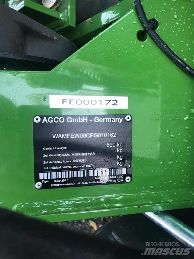 Fendt Slicer 270P Græsslåmaskiner