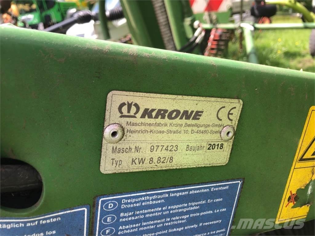 Krone KW 8.82/8 River og høvendere