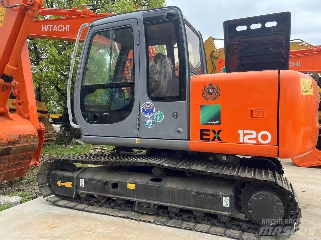 Hitachi EX 120 Gravemaskiner på larvebånd