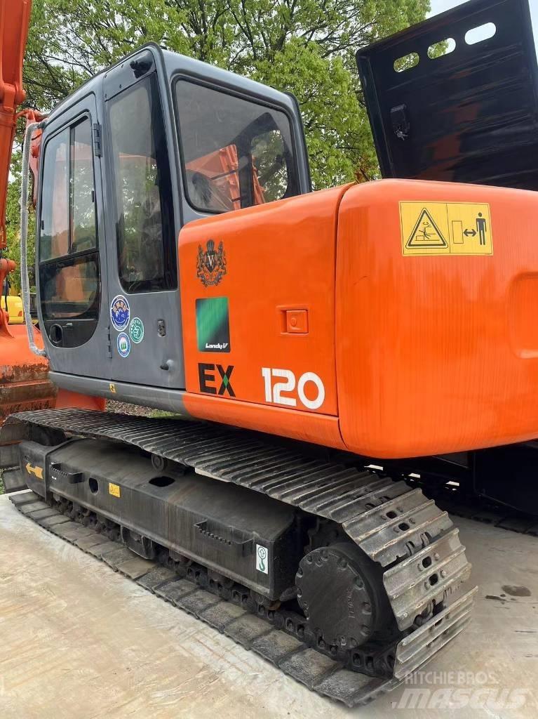 Hitachi EX 120 Gravemaskiner på larvebånd