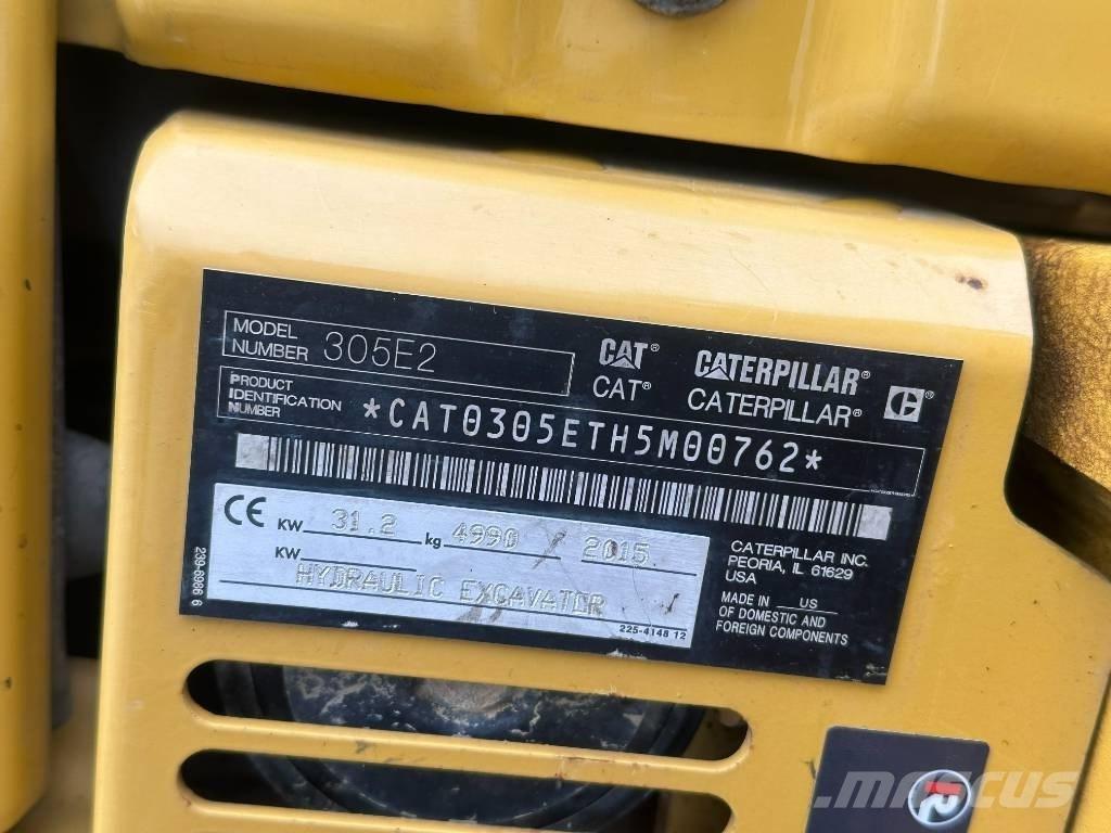 CAT 305 E CR Minigravemaskiner
