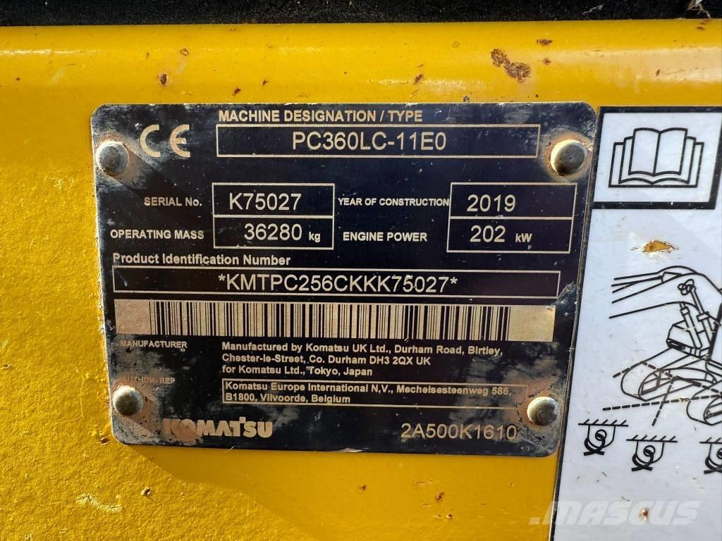 Komatsu PC 360 LC-11 Gravemaskiner på larvebånd