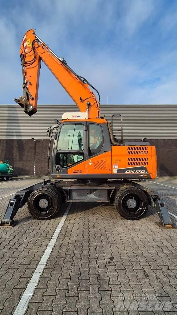 Doosan DX170W-5 Gravemaskiner på hjul