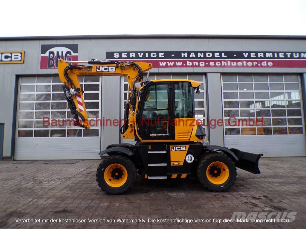 JCB Hydradig 110W Gravemaskiner på hjul