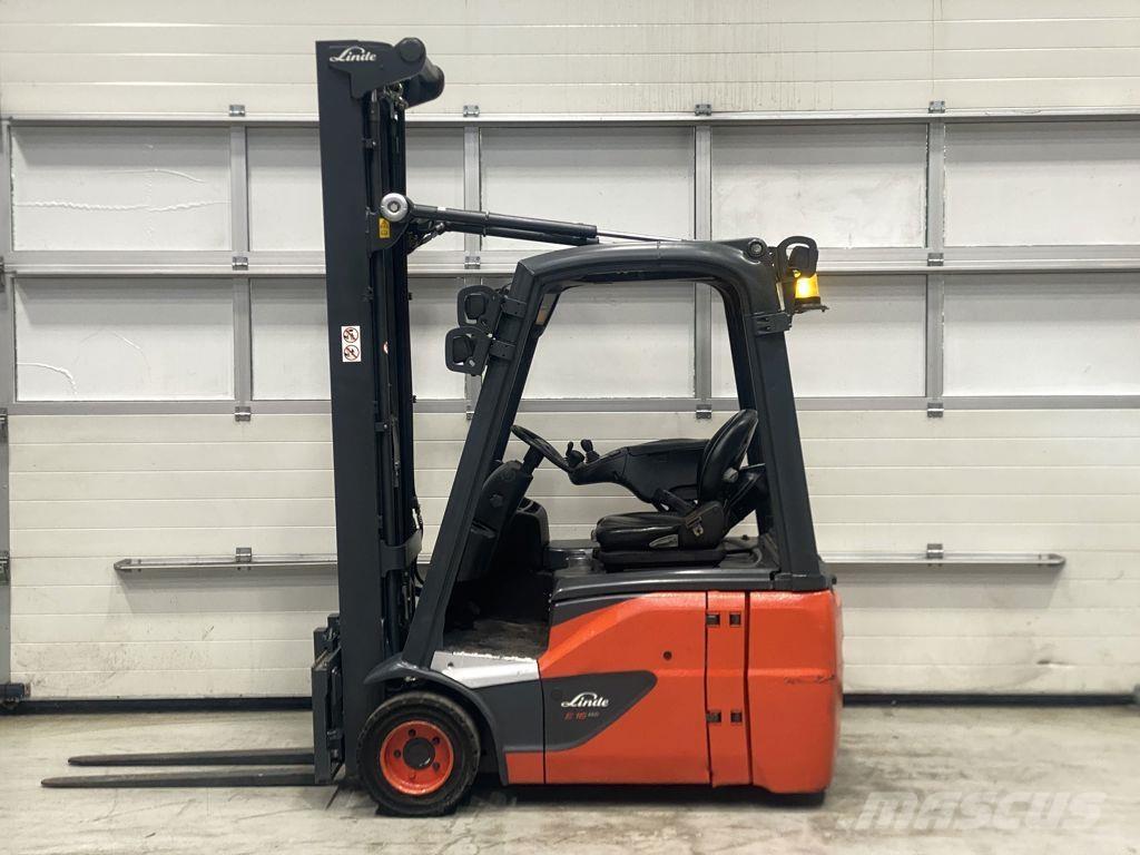 Linde E16C-02 El gaffeltrucks