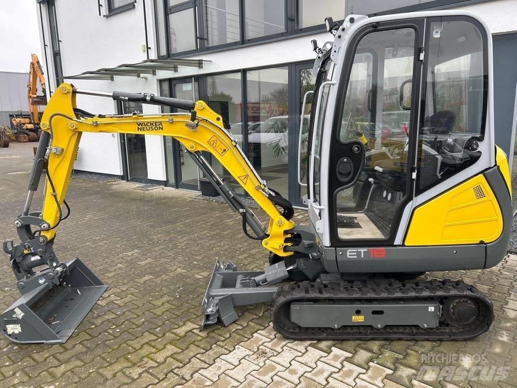 Wacker Neuson ET18 Gravemaskiner på larvebånd