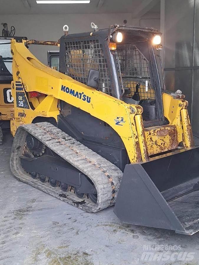 Komatsu CK35 Minilæsser - knækstyret