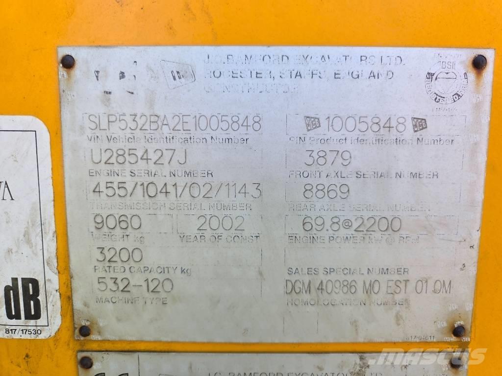 JCB 532-120 Teleskoplæssere