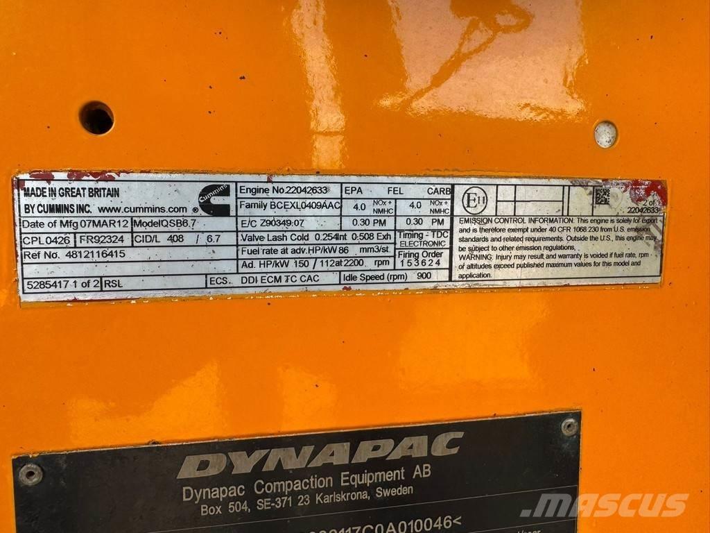Dynapac CA362PD Enkelt tromle