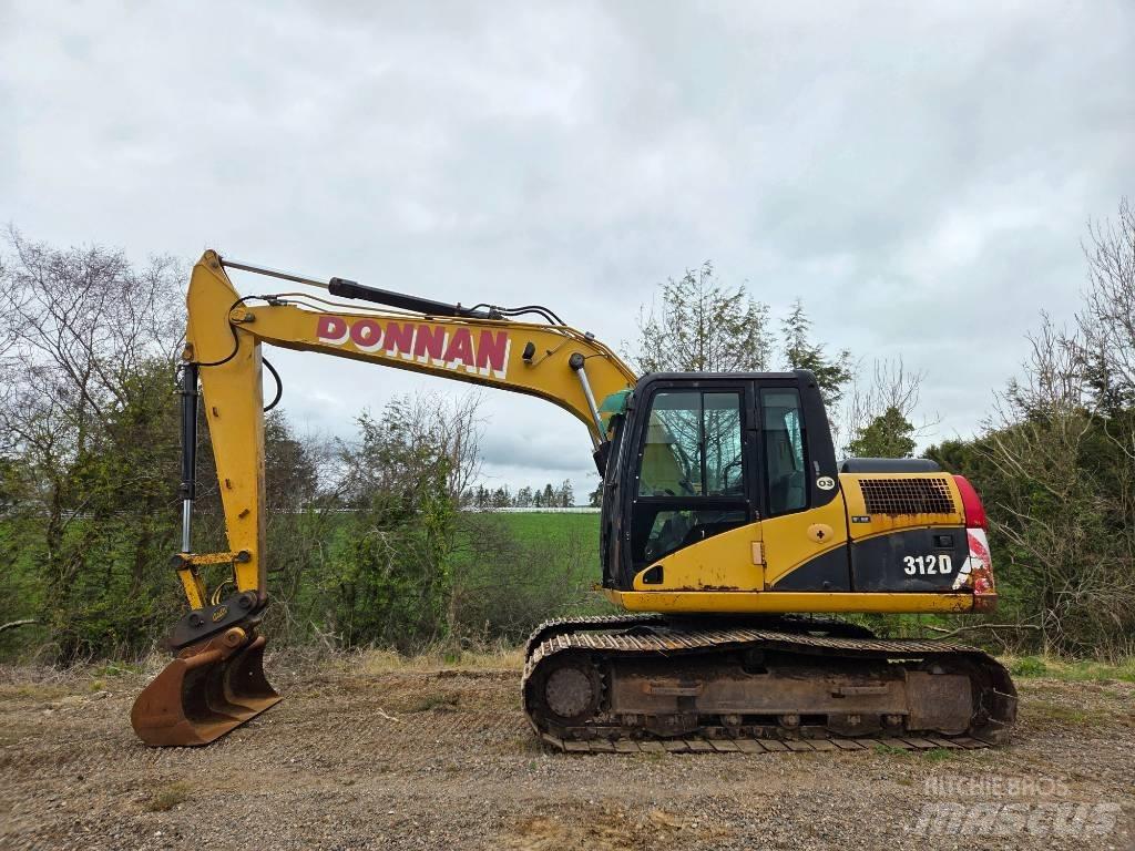 CAT 312 D Gravemaskiner på larvebånd