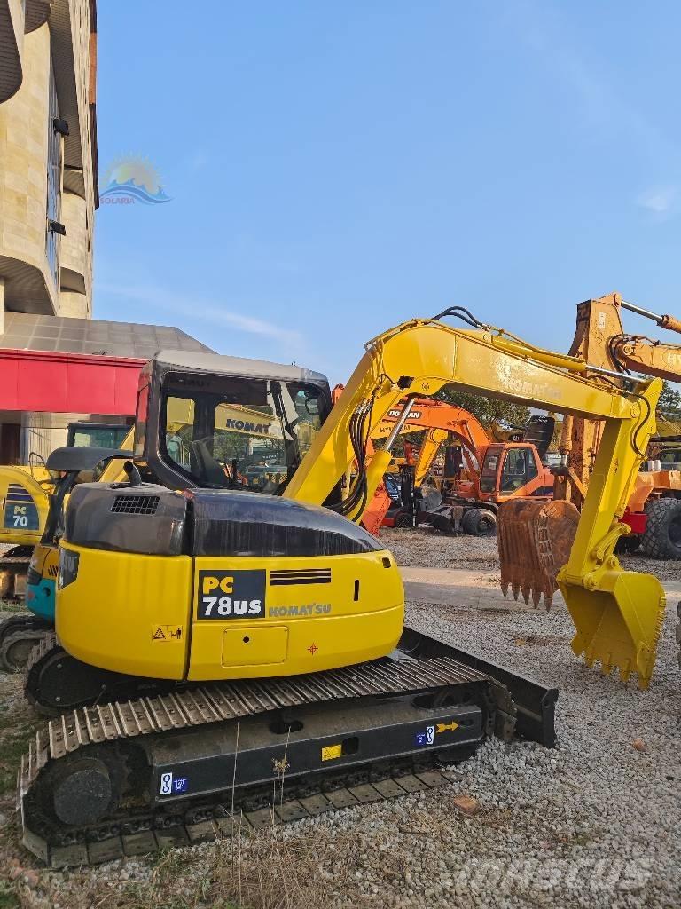 Komatsu PC 78 MR Midi-gravemaskiner 7t - 12t