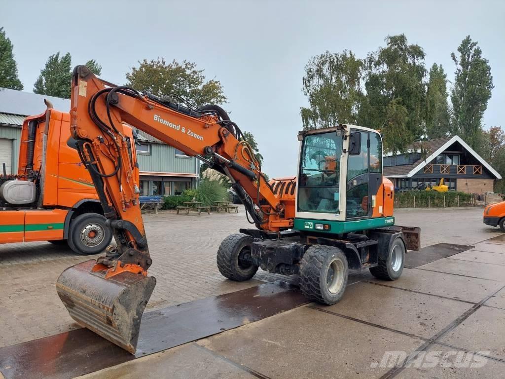 Terex TW 85 Gravemaskiner på hjul