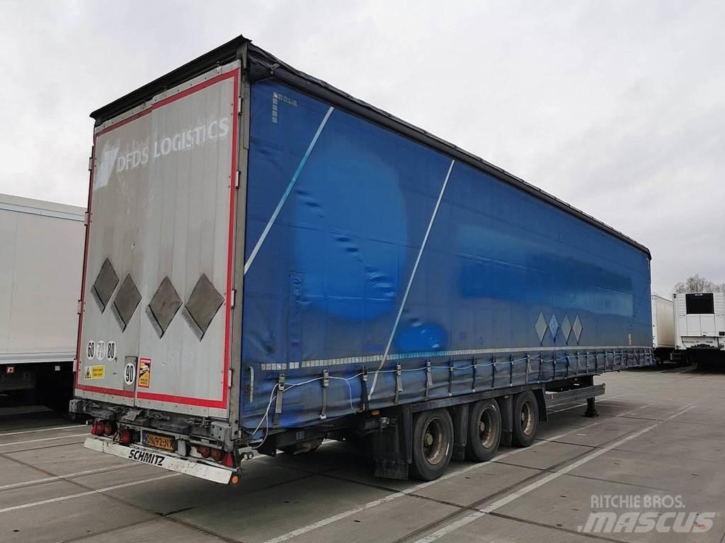 Krone N/A Semi-trailer med Gardinsider