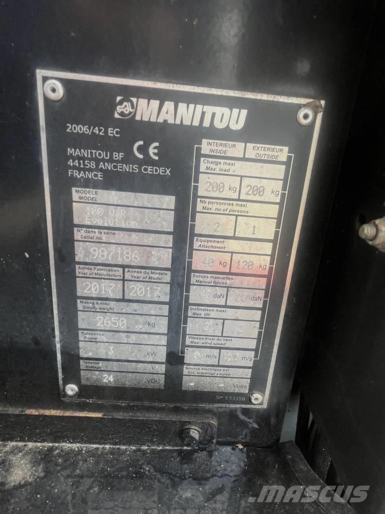 Manitou 100 VJR Søjlelifte