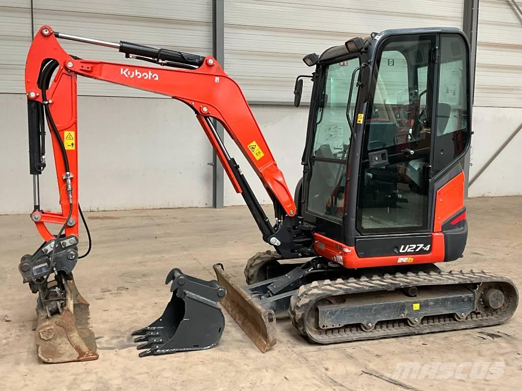 Kubota U 27-4 Minigravemaskiner