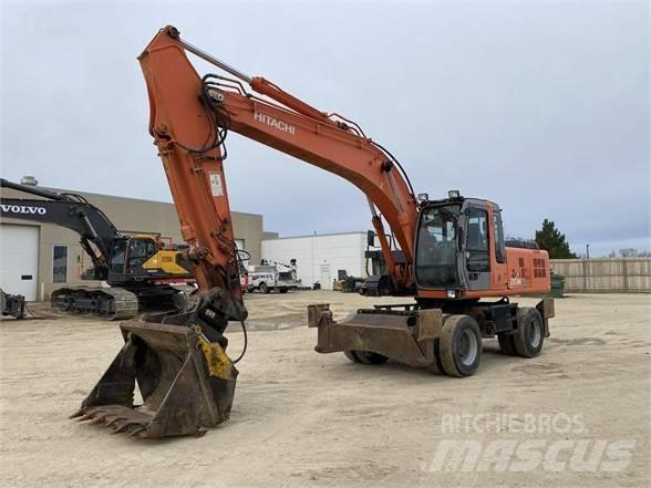 Hitachi ZX 210 W Gravemaskiner på hjul