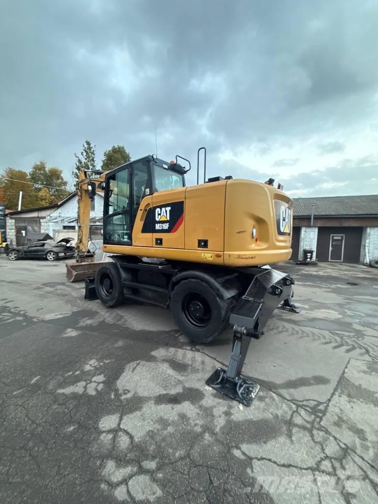 CAT M 316 F Gravemaskiner på hjul