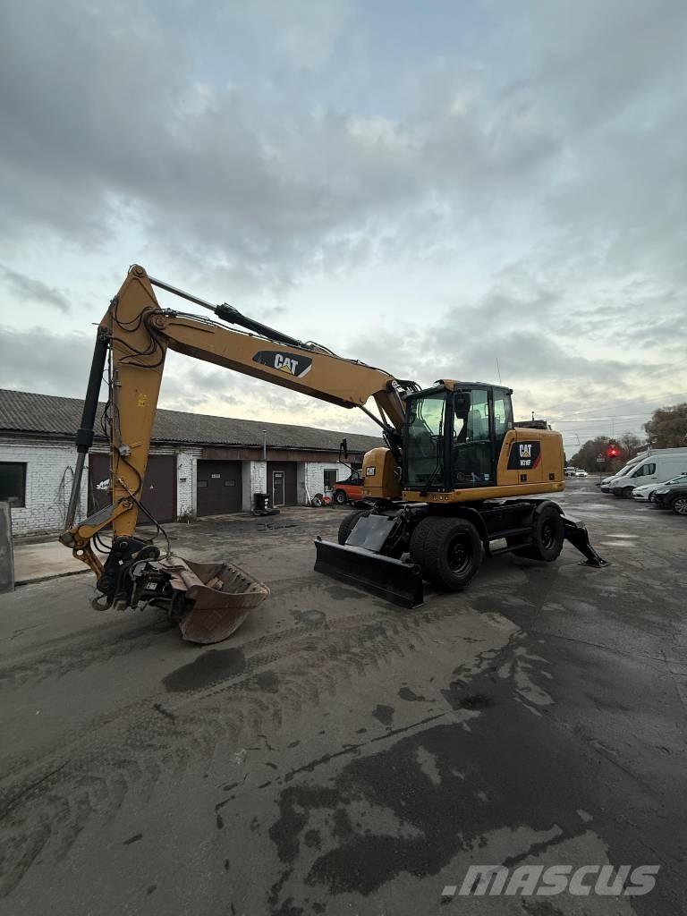 CAT M 316 F Gravemaskiner på hjul