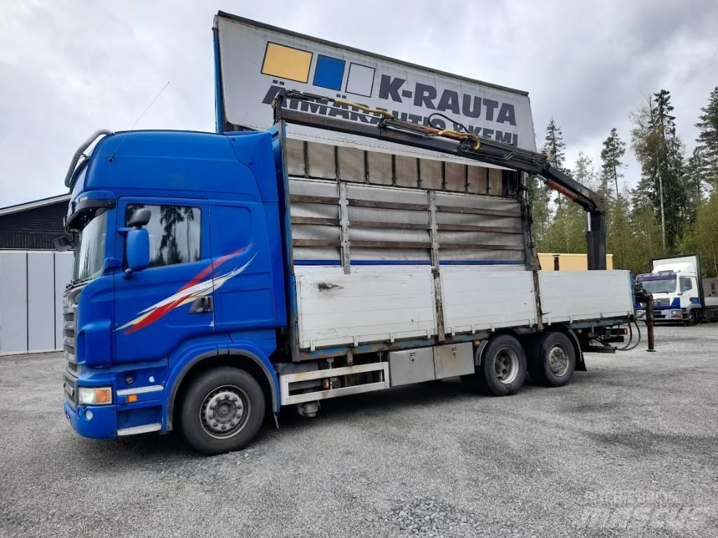 Scania R 560 Lastbil med kran