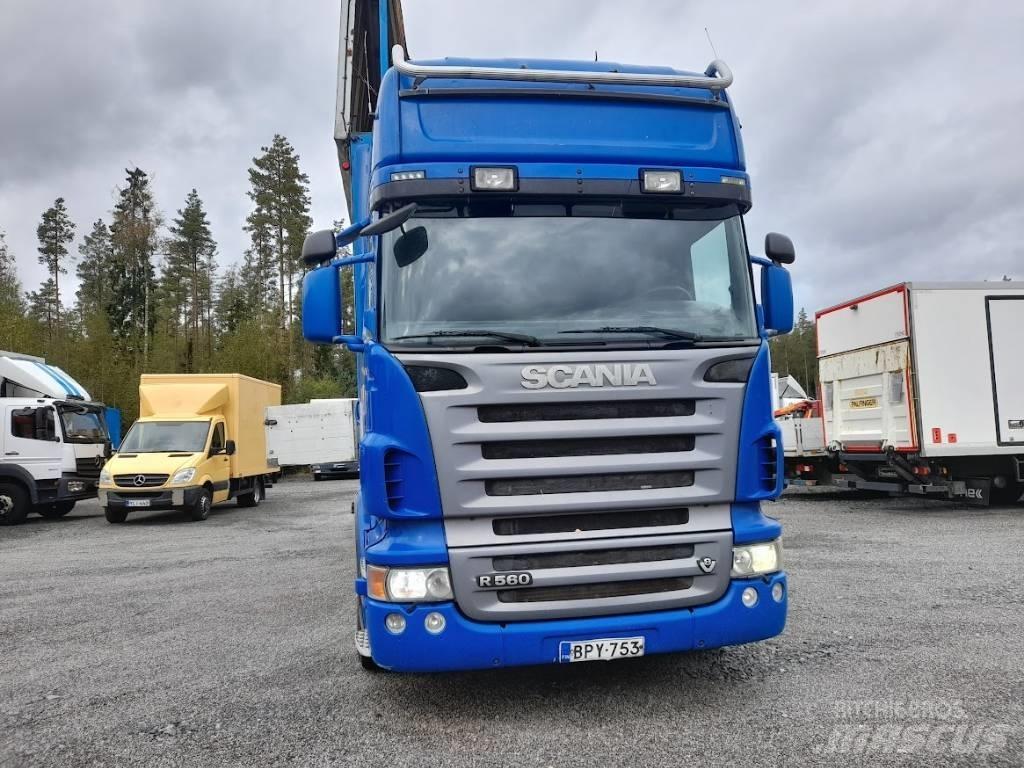Scania R 560 Lastbil med kran