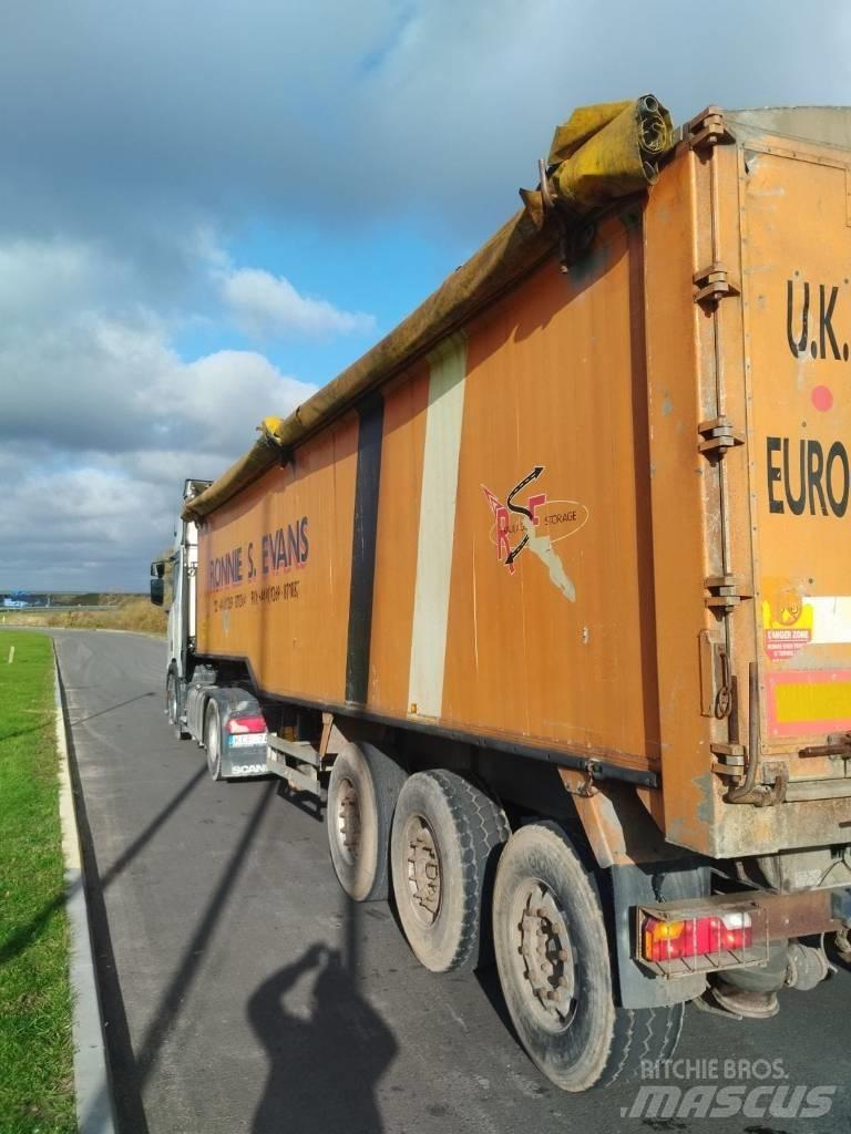  Weightlifter 3 STD Skip loader semi-trailere