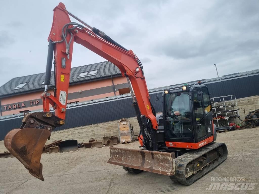 Kubota Kx 080-4 Midi-gravemaskiner 7t - 12t