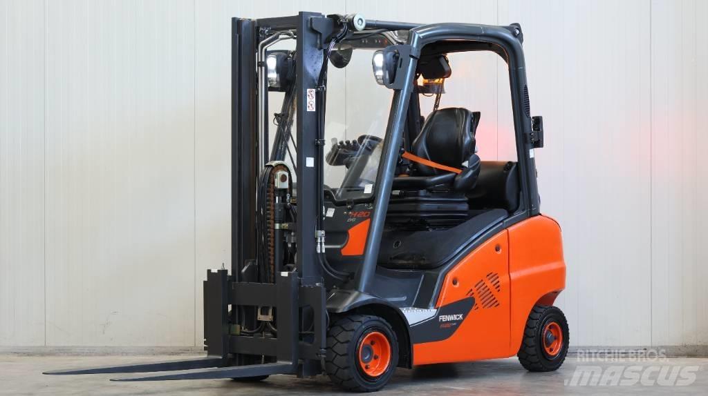 Linde H 20 T-02 LPG gaffeltrucks