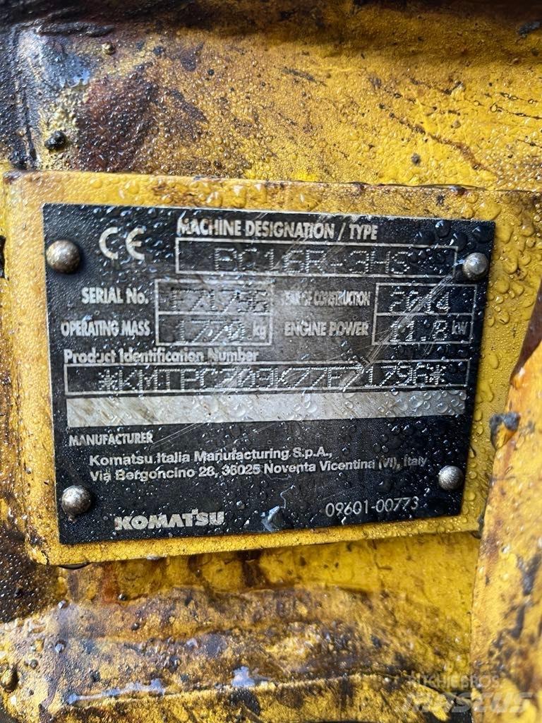 Komatsu PC 16 R-3HS Minigravemaskiner