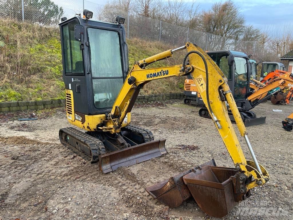 Komatsu PC 16 R-3HS Minigravemaskiner