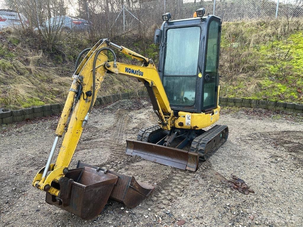 Komatsu PC 16 R-3HS Minigravemaskiner