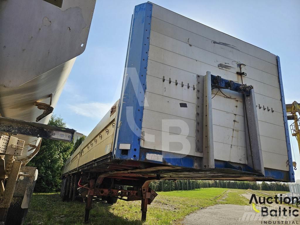 HRD NTS Semi-trailer med Gardinsider
