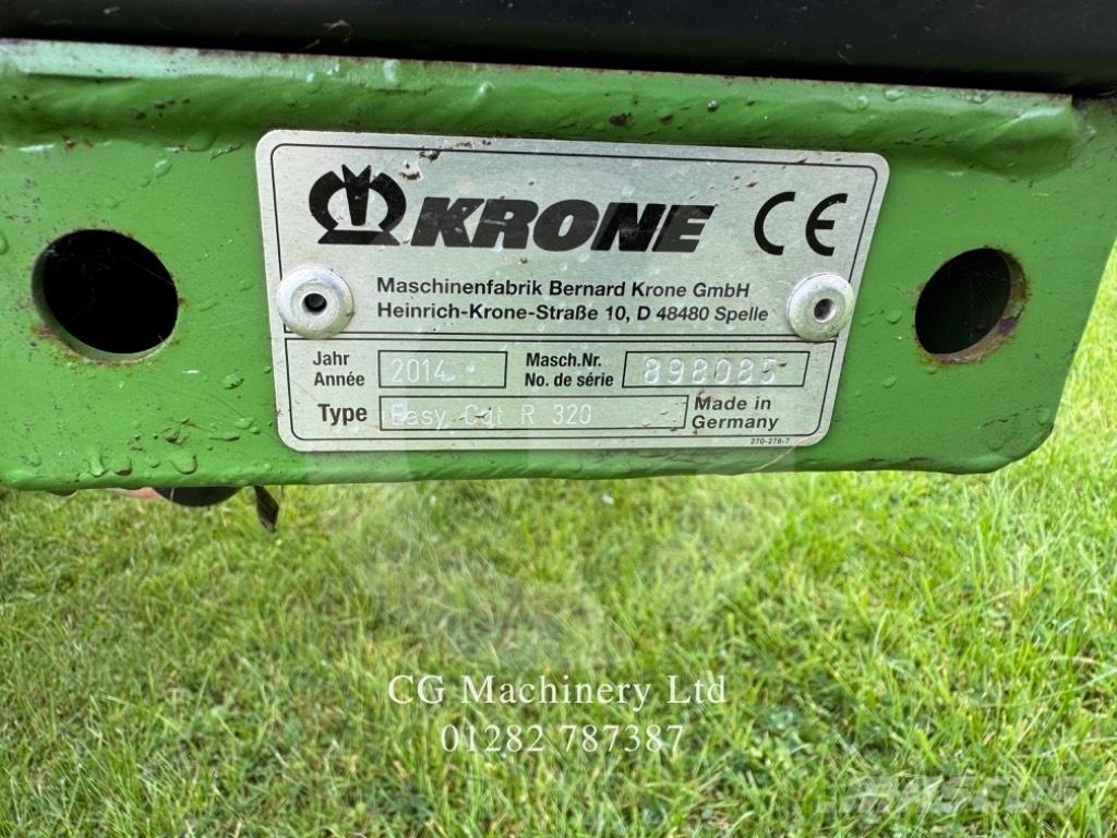 Krone R320 Monterede og efterspændte slåmaskiner