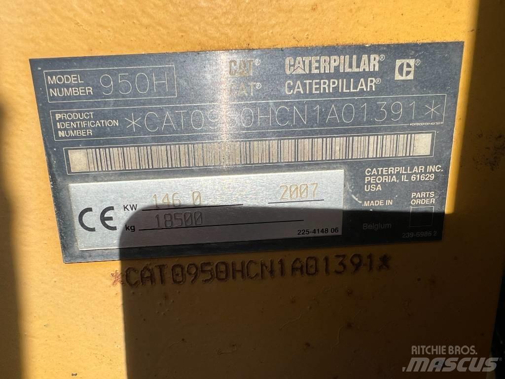 CAT 950 H Læssemaskiner på hjul