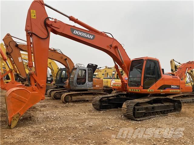 Doosan DH220LC-7 Gravemaskiner på larvebånd